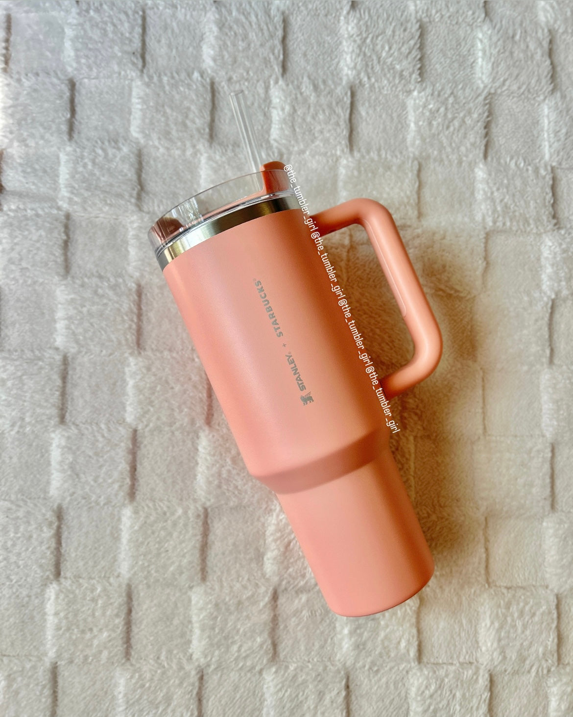 Stanley + Starbucks 40oz Peach Pink Quencher Tumbler (Target Exclusive)