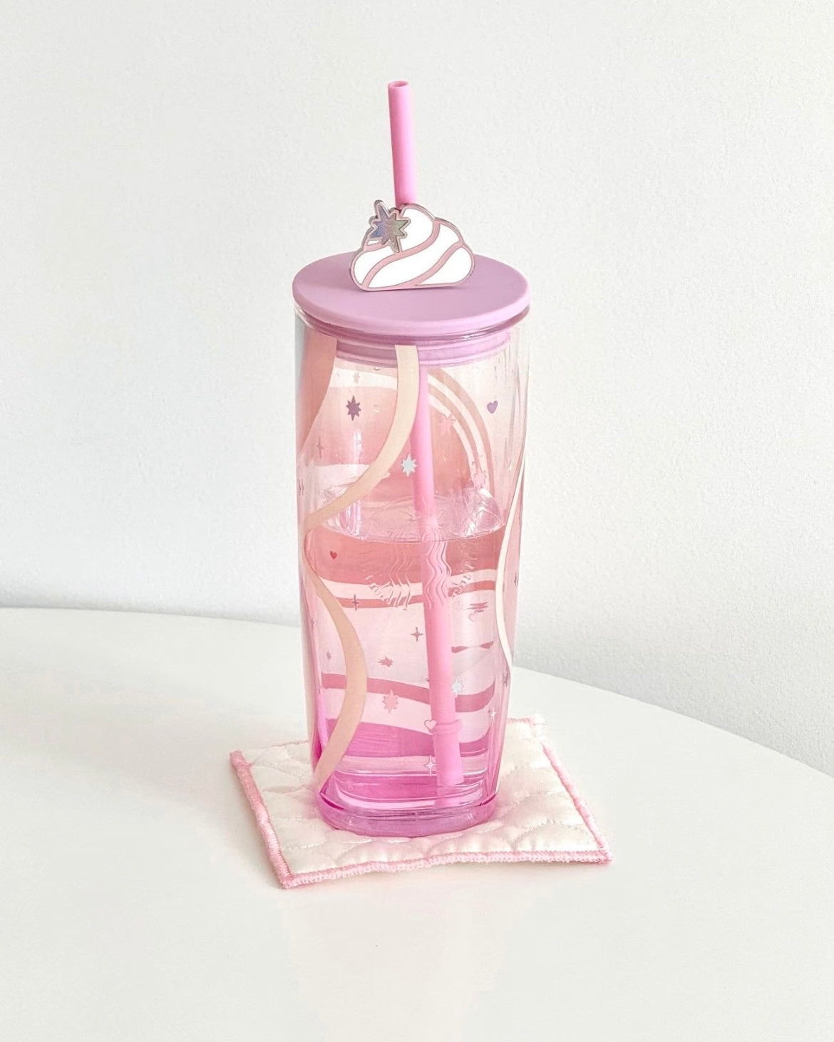 Starbucks China Frappuccino Party Glass Cold Cup (660ml / 22oz)