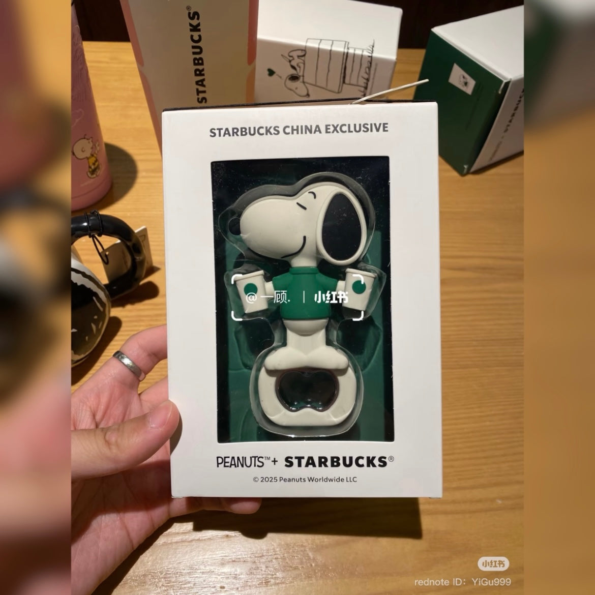Starbucks China x PEANUTS Bottle Opener (ships mid April)