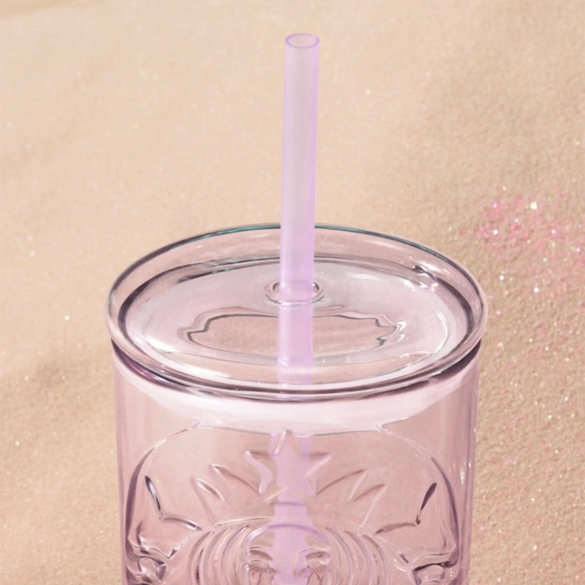 Starbucks China Exclusive 18oz Purple Gradient Glass Cup (READY TO SHIP)