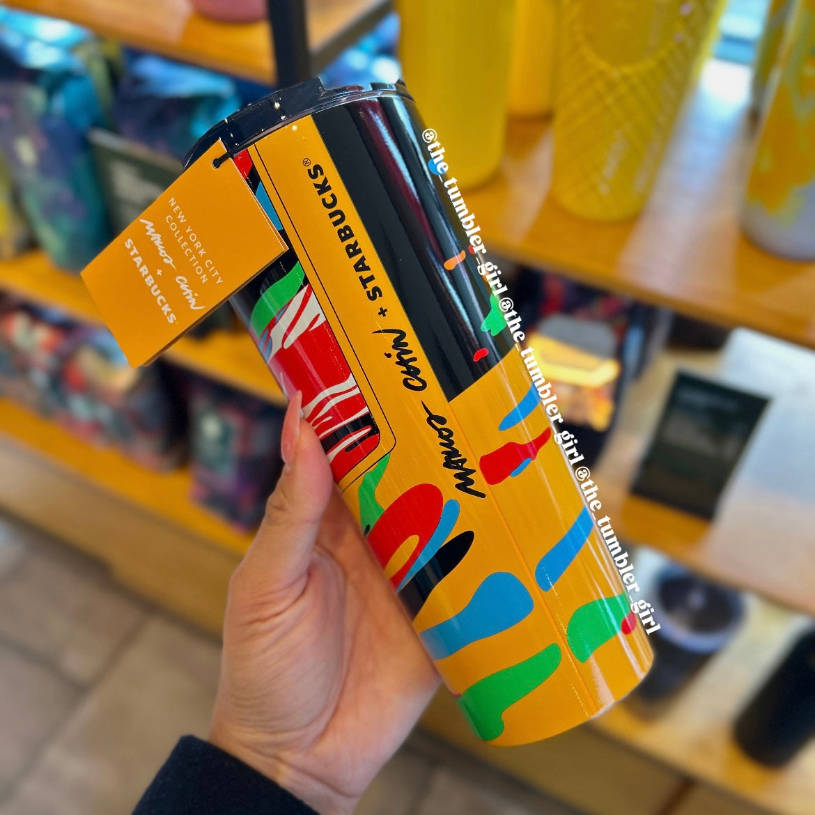 Starbucks x Marcos Chin New York City Collection - 16oz Stainless Steel Tumbler (READY TO SHIP)