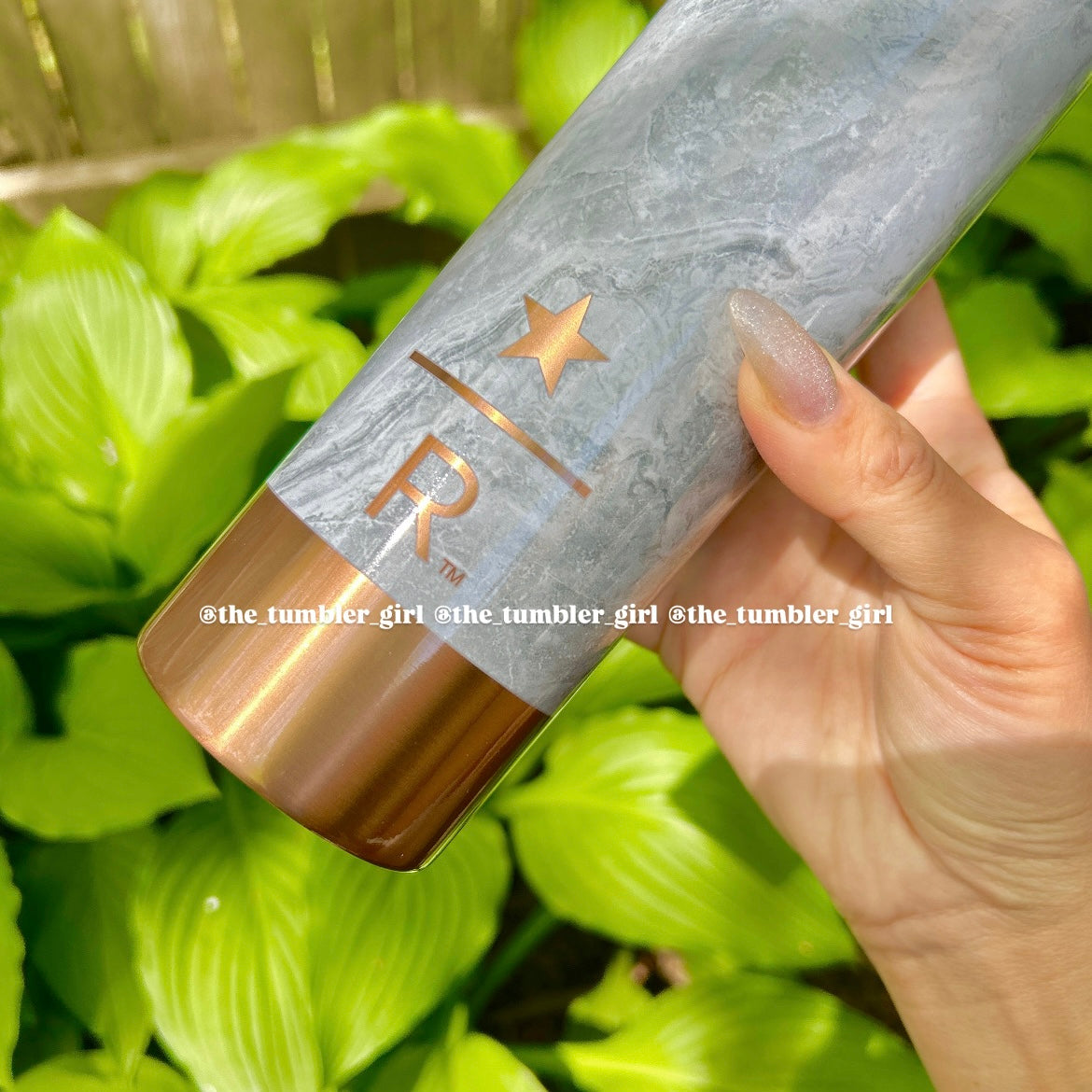 Starbucks Taiwan 2025 Reserve Exclusive 16oz Grey Marble Stainless Steel Bottle (READY TO SHIP)