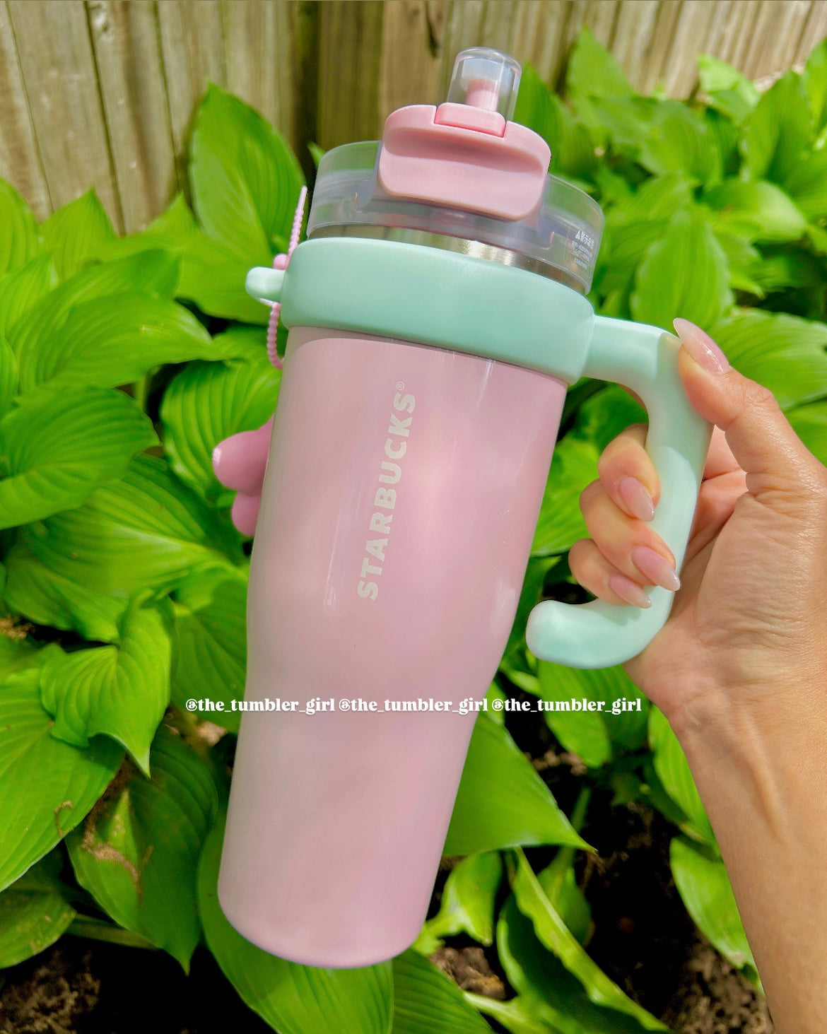 Starbucks China 42.2oz Spring Flower Pink Stainless Steel Tumbler (READY TO SHIP)