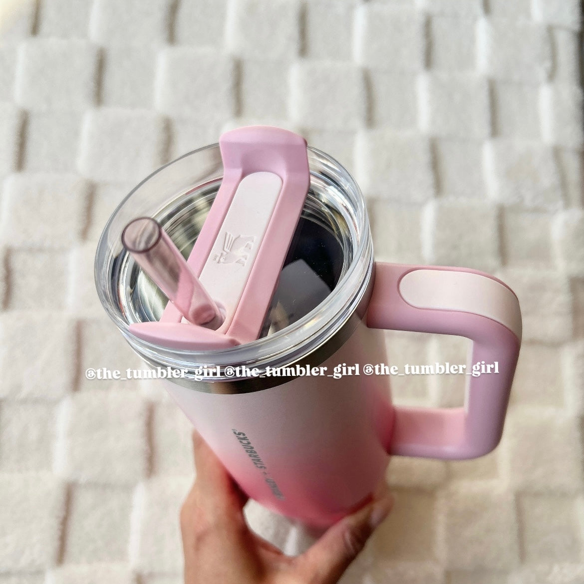 Starbucks Taiwan x Stanley Pink Gradient 30oz Stainless Steel Tumbler