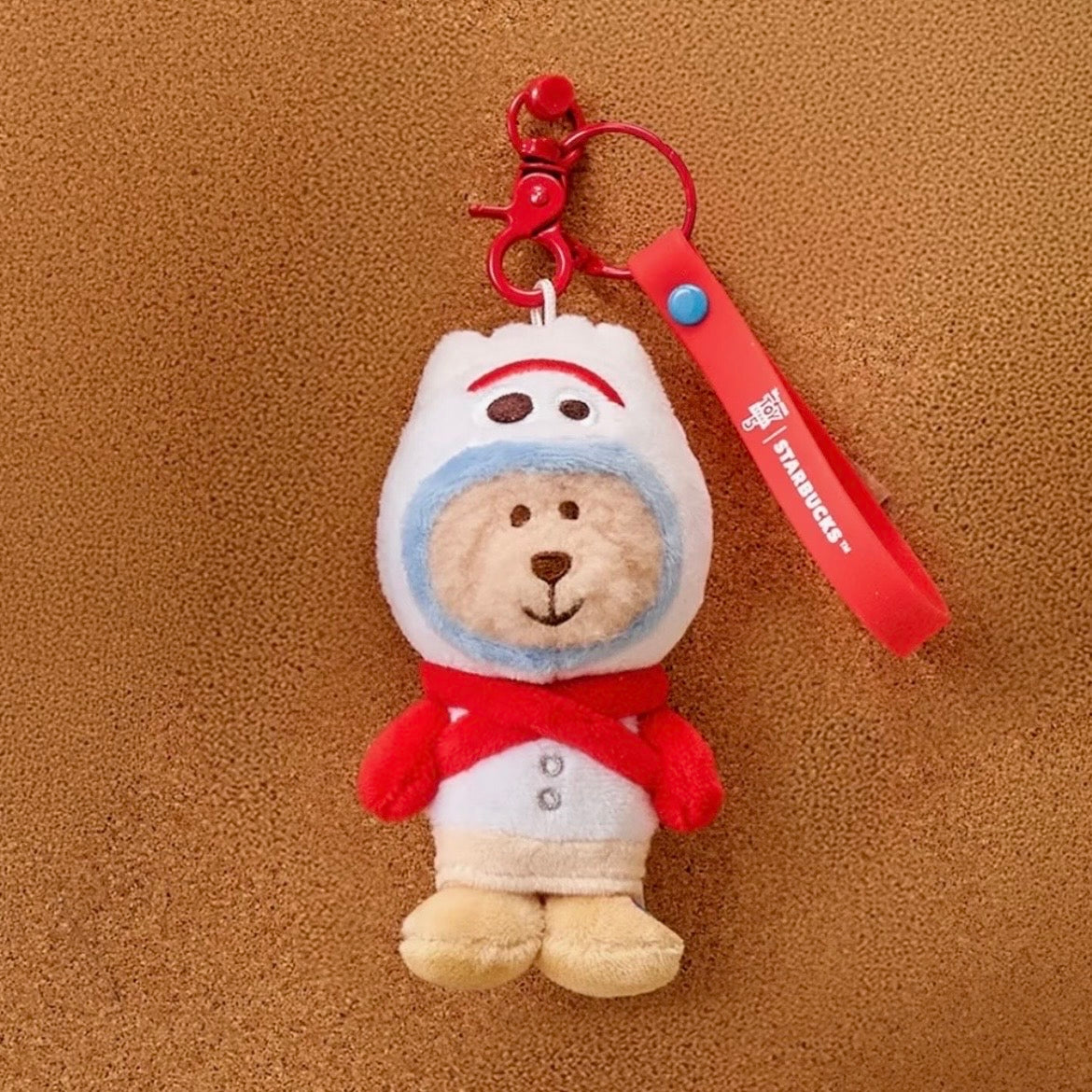 Starbucks Korea x Toy Story 5 Bearista Keychain Set