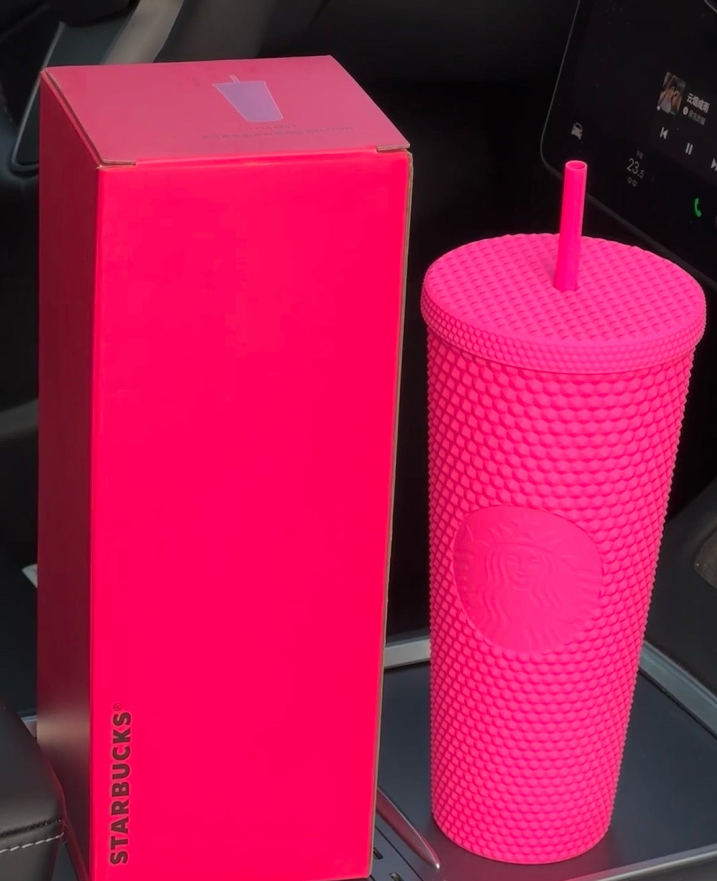 Starbucks China Barbie Pink Studded Tumbler (READY TO SHIP)