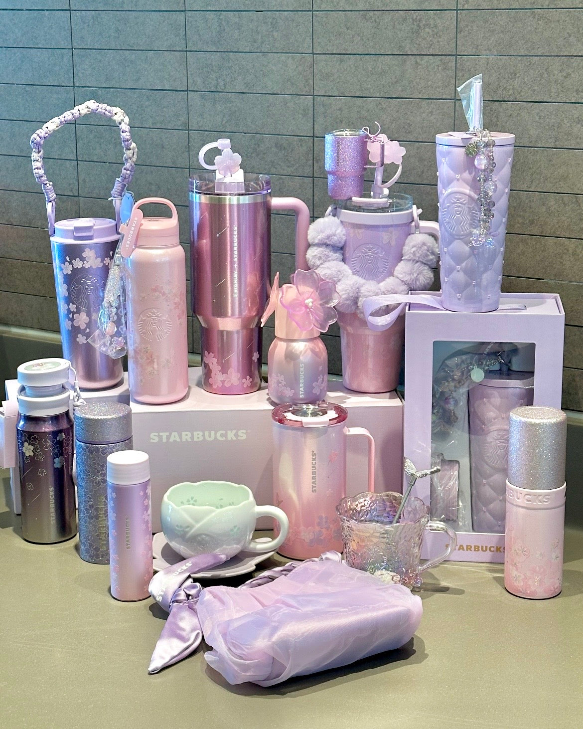 Starbucks China 2026 Sakura Series Stainless Steel Desktop Cup 20oz (Ships Late March)