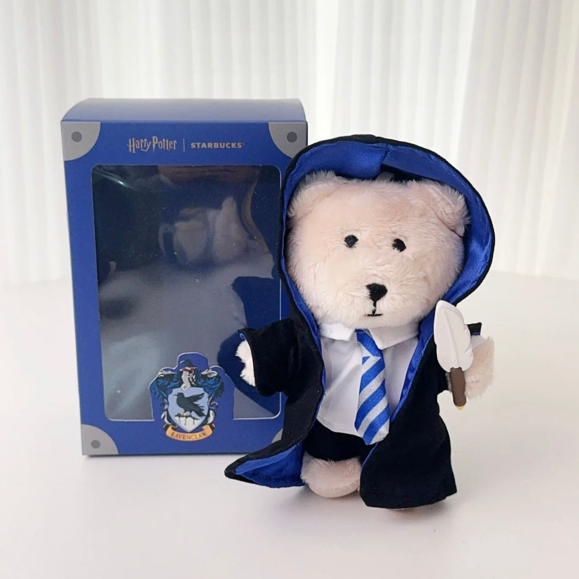 Starbucks China × Harry Potter Ravenclaw House Bear Bearista Keychain (ships end of Dec.)