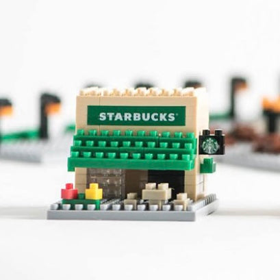 Starbucks Hong Kong Limited Mini Brick Store Collectible Building Toy (READY TO SHIP)