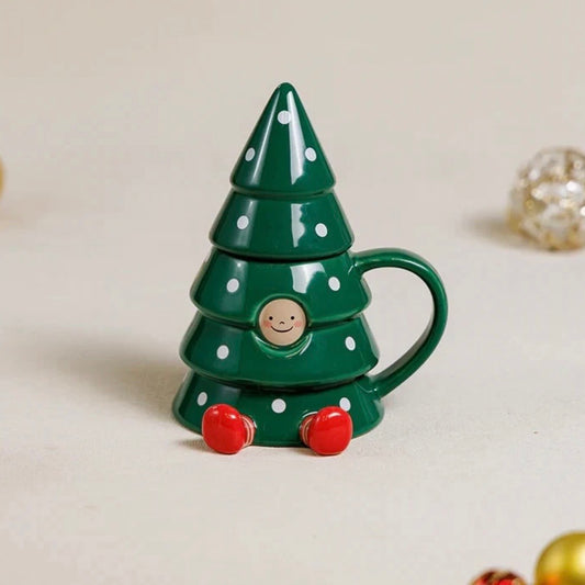 Starbucks Taiwan Christmas Tree Mug 10oz (ships late March)