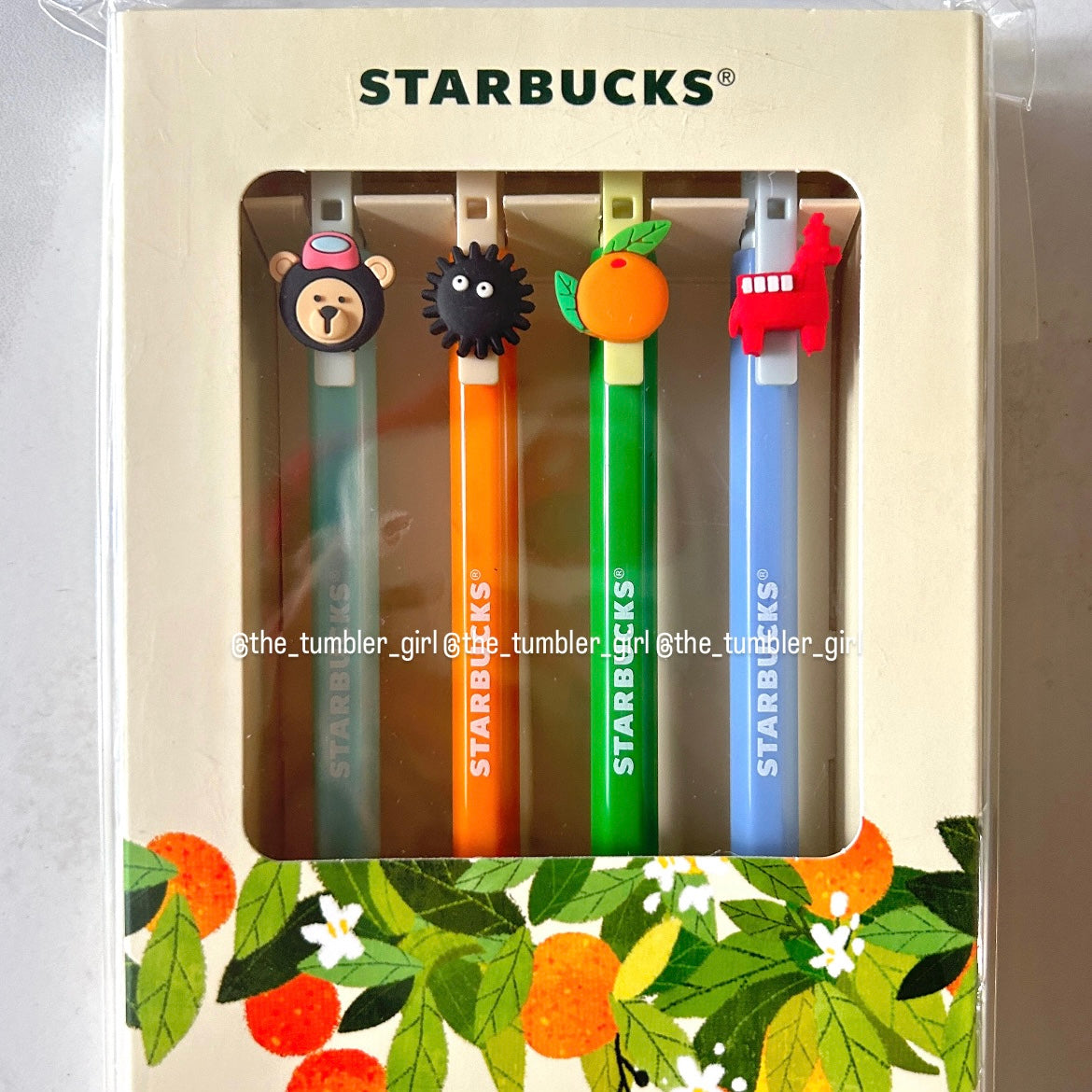 Starbucks Korea (Jeju island exclusive) ballpoint pen set