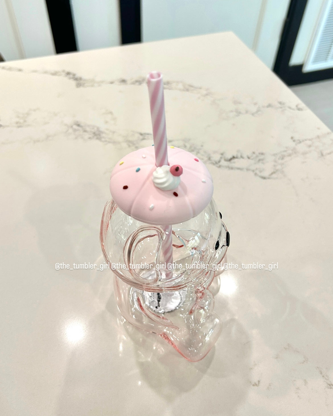 Starbucks China 2026 Summer Dessert Party Bearista Glass Cold Cup (ships in a week)