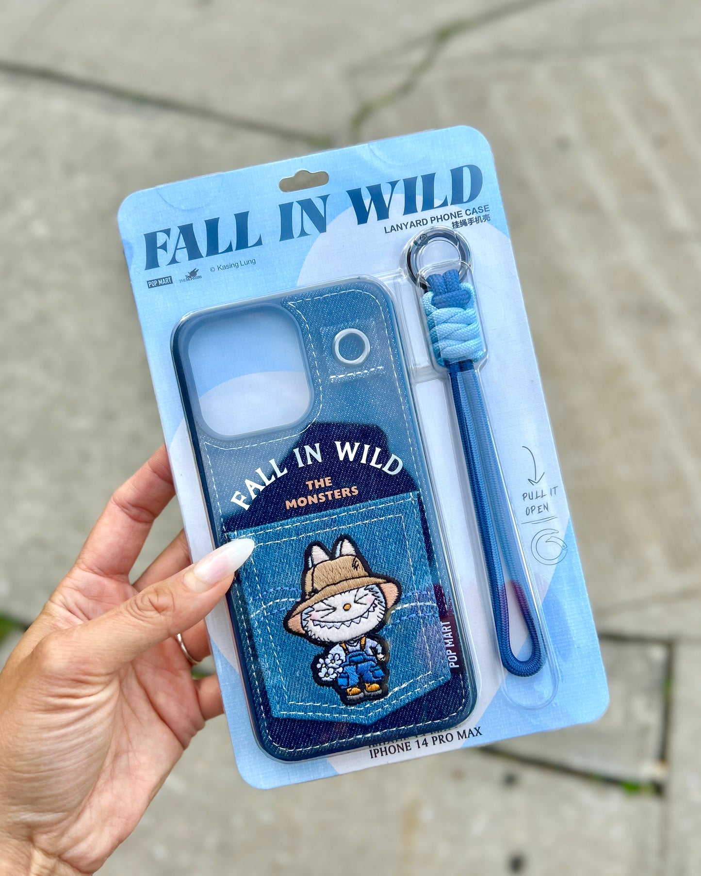 POP MART THE MONSTERS Fall in Wild Lanyard Phone Case – iPhone 14/15 Pro Max
