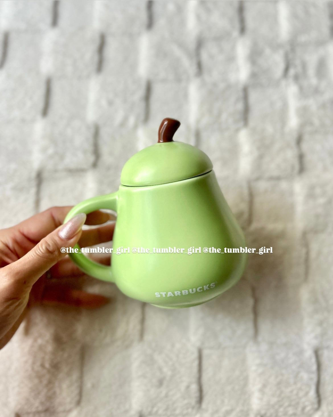 Starbucks China Pear Shape Bearista Ceramic Mug 15oz (READY TO SHIP)