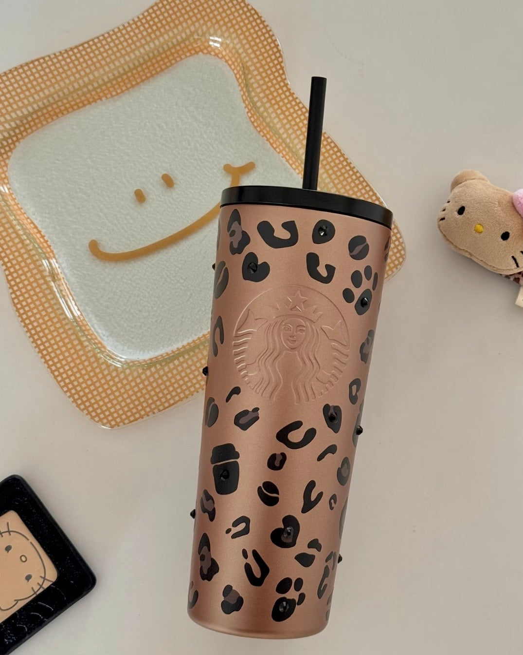 2026 China Exclusive Leopard Series 20oz Double Lid Stainless Steel Tumbler Gift Box (Ships Late August)