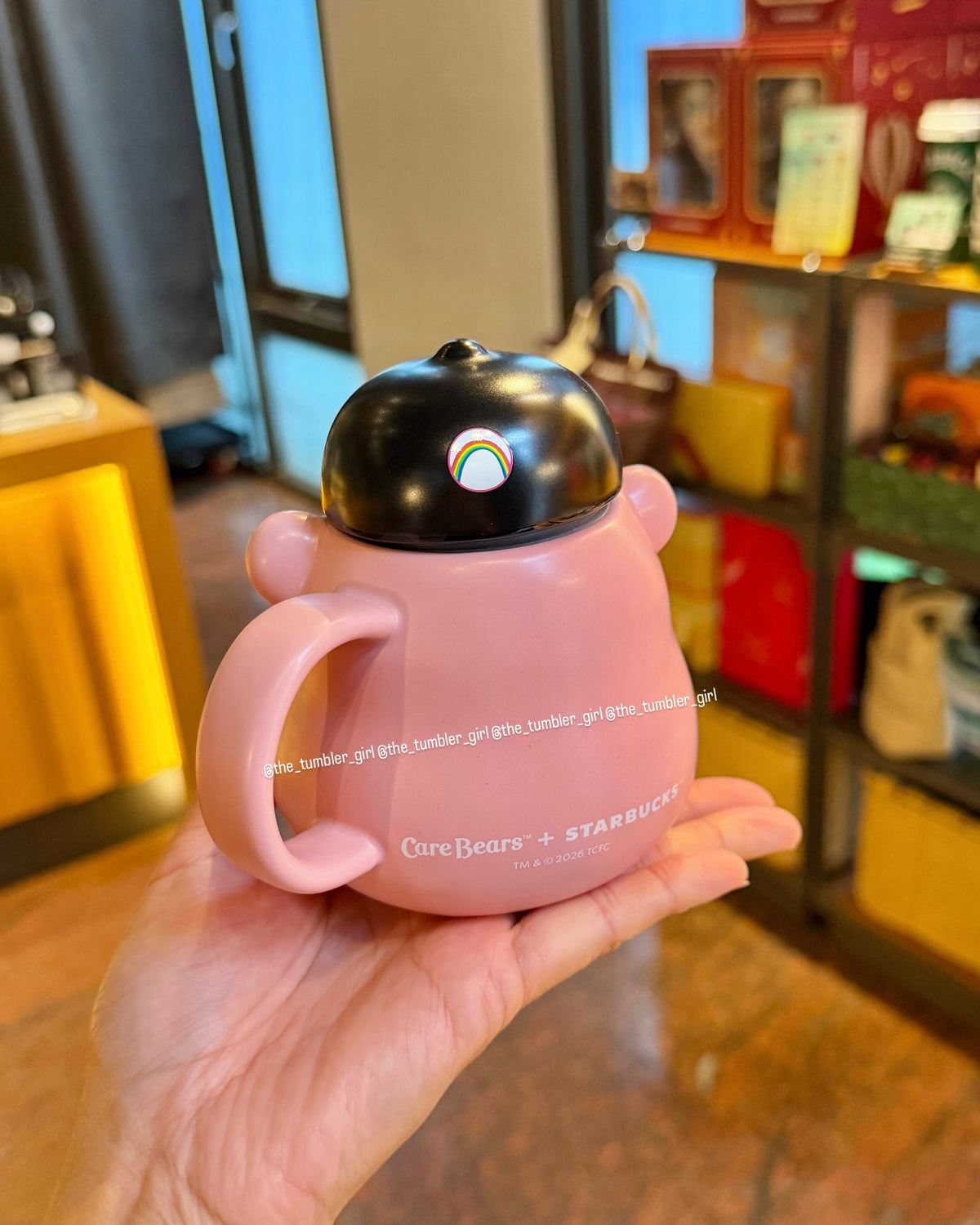 2026 Taiwan Exclusive Care Bears Collection 12oz Ceramic Mug With Lid (Ships Early November)
