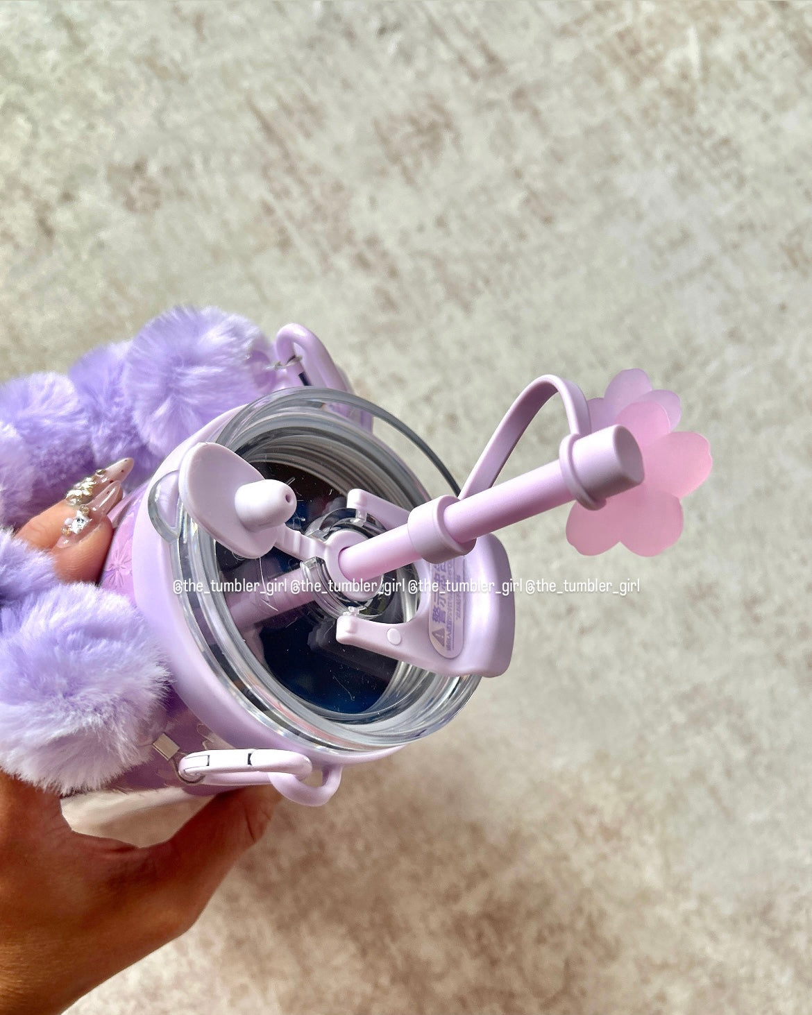 2026 China Exclusive Twilight Sakura Series 30oz Stainless Steel Tumbler With Cup Charm (READY TO SHIP)