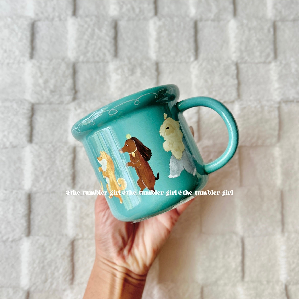 Starbucks Taiwan Fur Baby Collection 14oz Dog Ceramic Mug (READY TO SHIP)