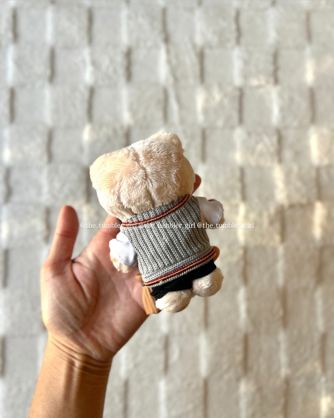 Starbucks China × Harry Potter Gryffindor House Bear Bearista Keychain (READY TO SHIP)