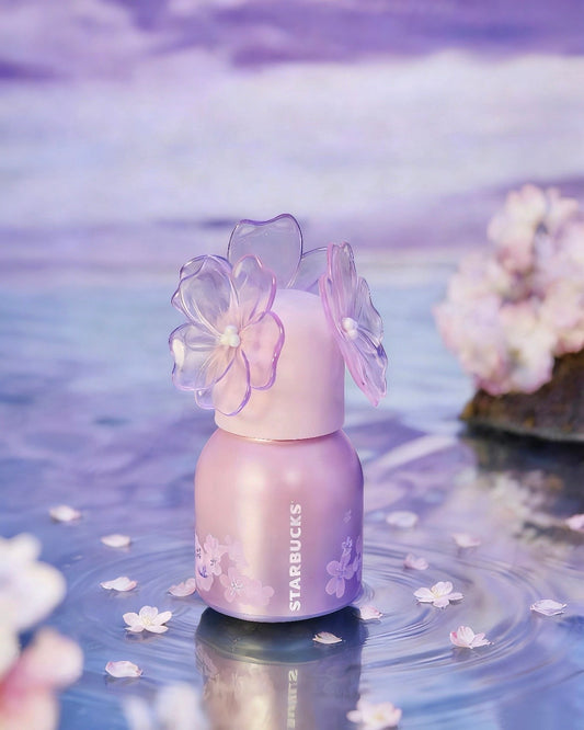 Starbucks China 2026 Sakura Series Stainless Steel Cup 7.39oz (ships late March)