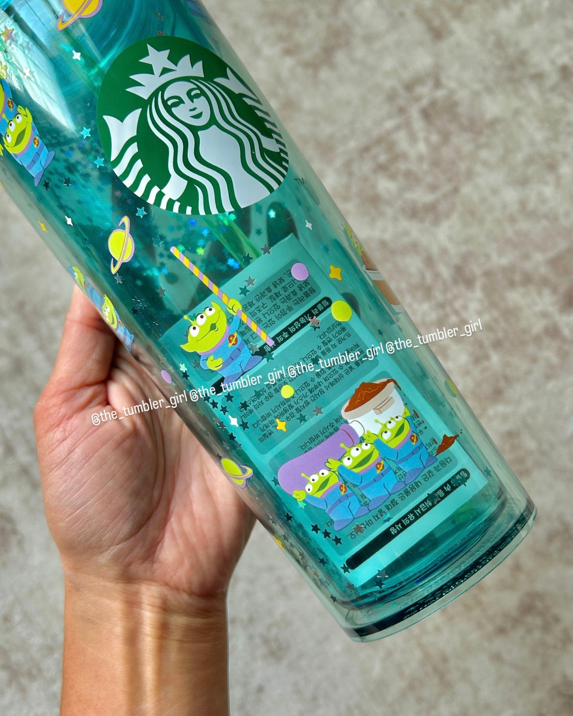 Starbucks Korea x Toy Story 5 Series 24oz Aliens Cold Cup Tumbler (ships in a week)