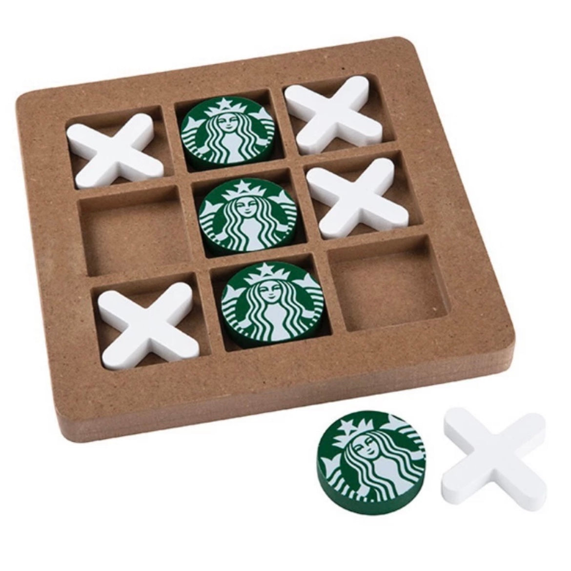 SOLD OUT Starbucks Taiwan Exclusive Tic Tac Toe Game