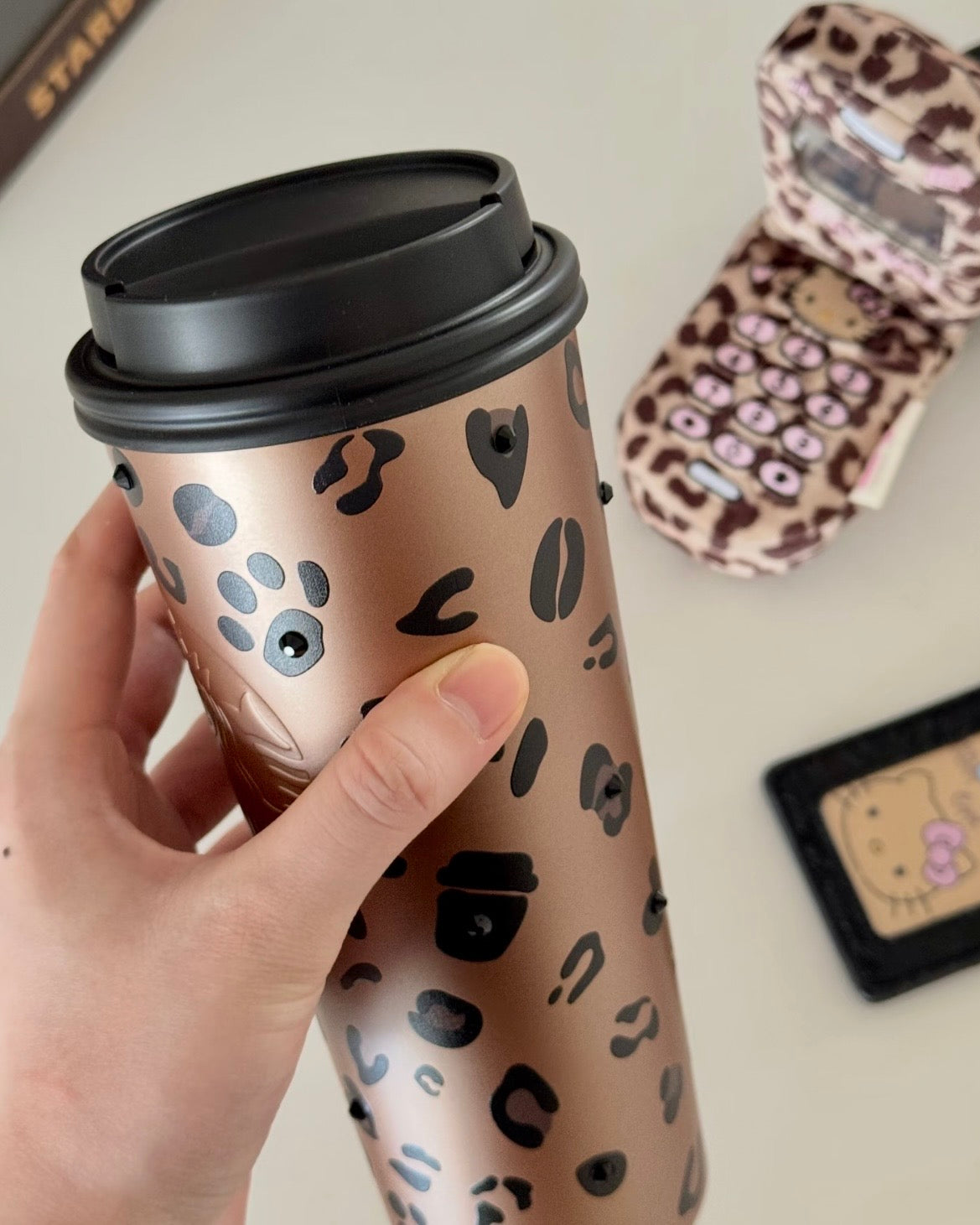2026 China Exclusive Leopard Series 20oz Double Lid Stainless Steel Tumbler Gift Box (Ships Late August)