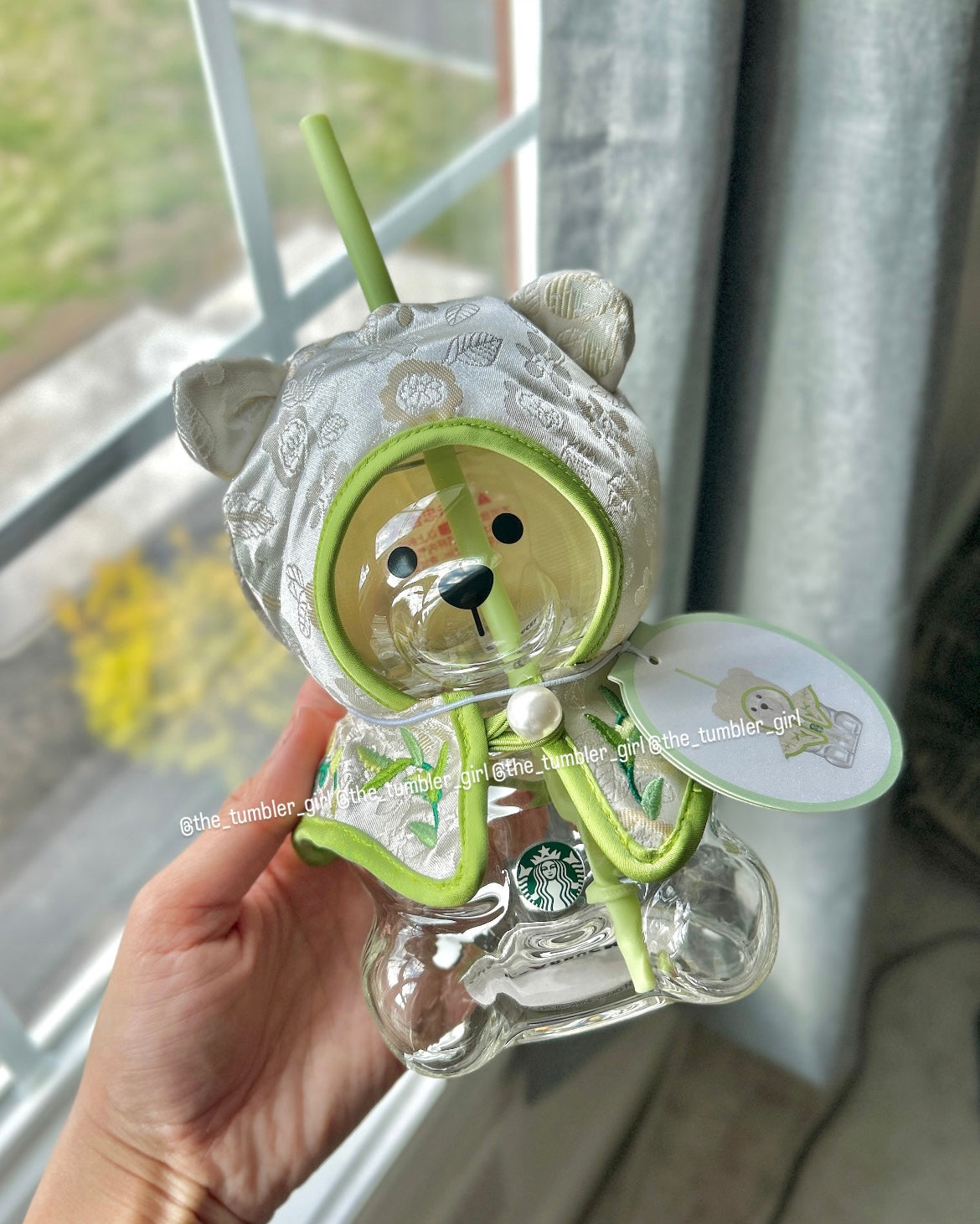2026 China Spring Auspicious Series Bearista Glass Cold Cup (READY TO SHIP)