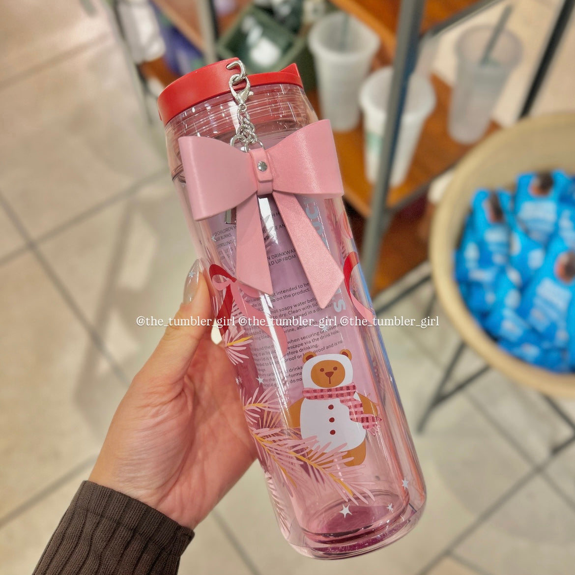 Starbucks Holiday 2025 Bear Cold Cup Tumbler 16oz (READY TO SHIP)