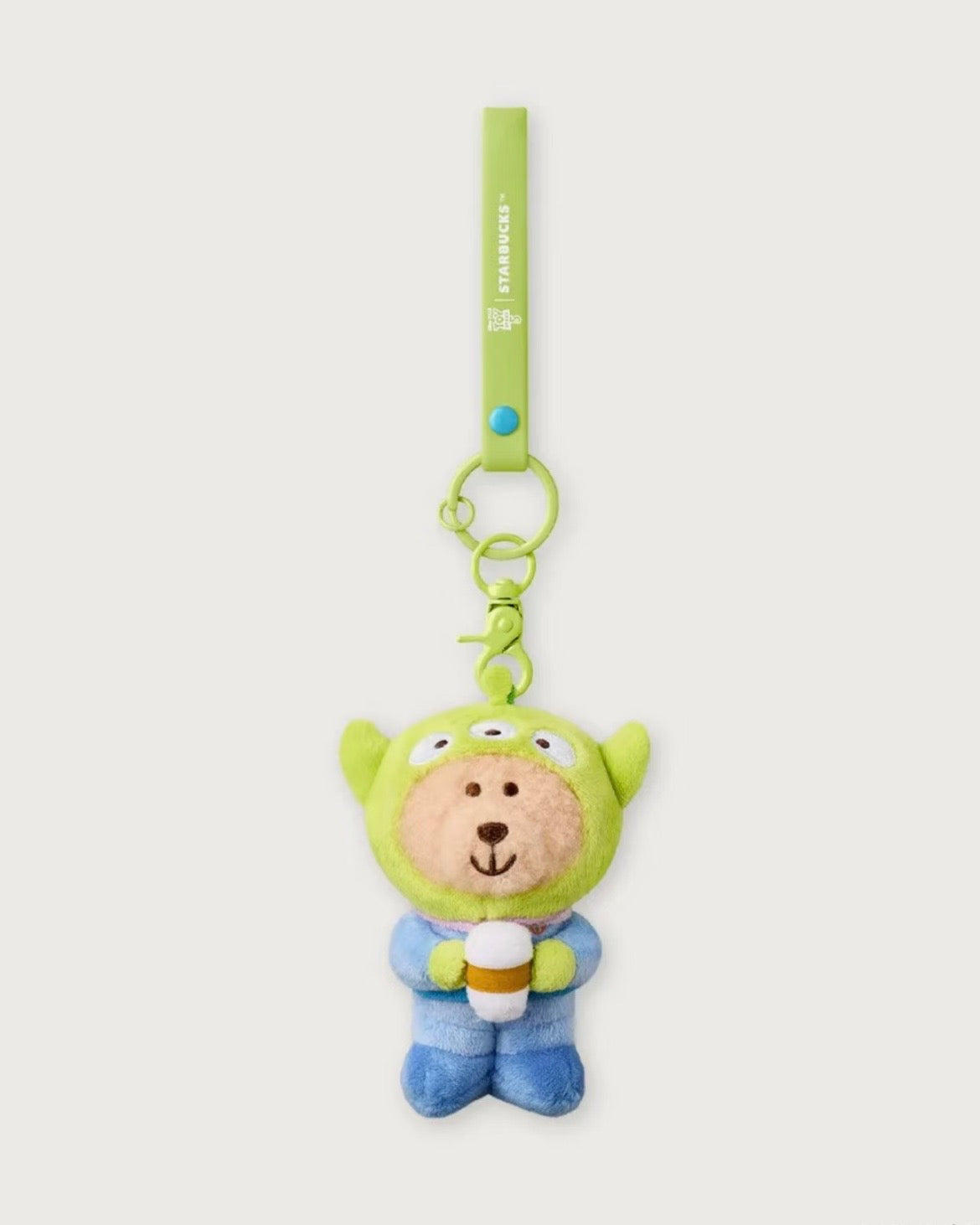 Starbucks Korea x Toy Story 5 Aliens Bearista Keychain (Ships Mid May)
