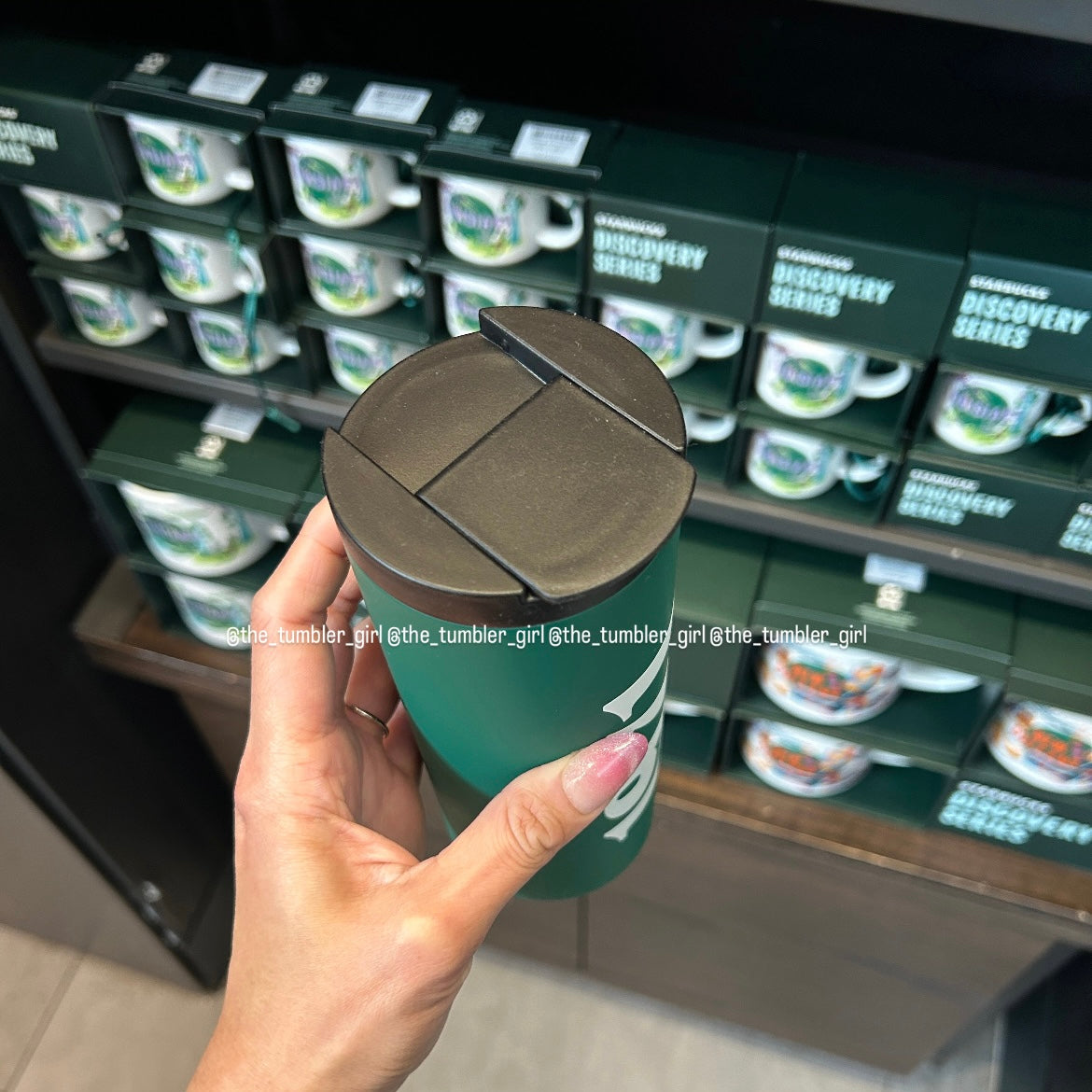 Starbucks Green 1971 Heritage Stainless Steel Bottle Tumbler 16oz