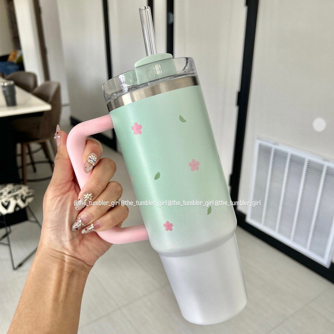 Starbucks x Stanley Pink Green Sakura Tumbler Dreamy Spring Taiwan Sakura 2026 (READY TO SHIP)