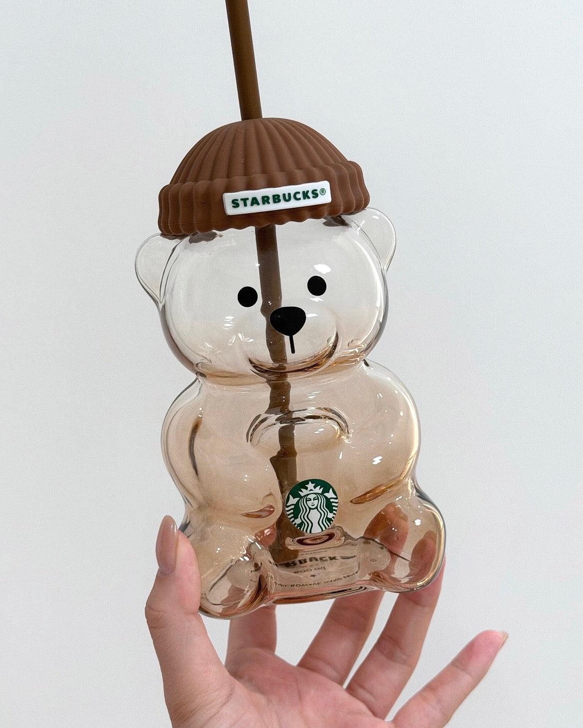 2026 China Exclusive Leopard Series Bearista Glass Cup (READY TO SHIP)