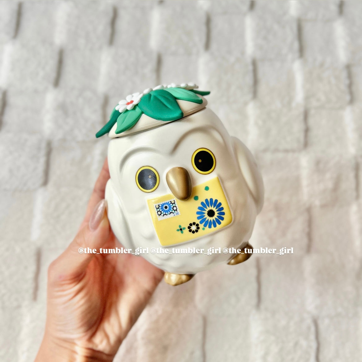 Starbucks China 13oz Ceramic Owl Mug w/ Heat-Changing Eyes (READY TO SHIP)
