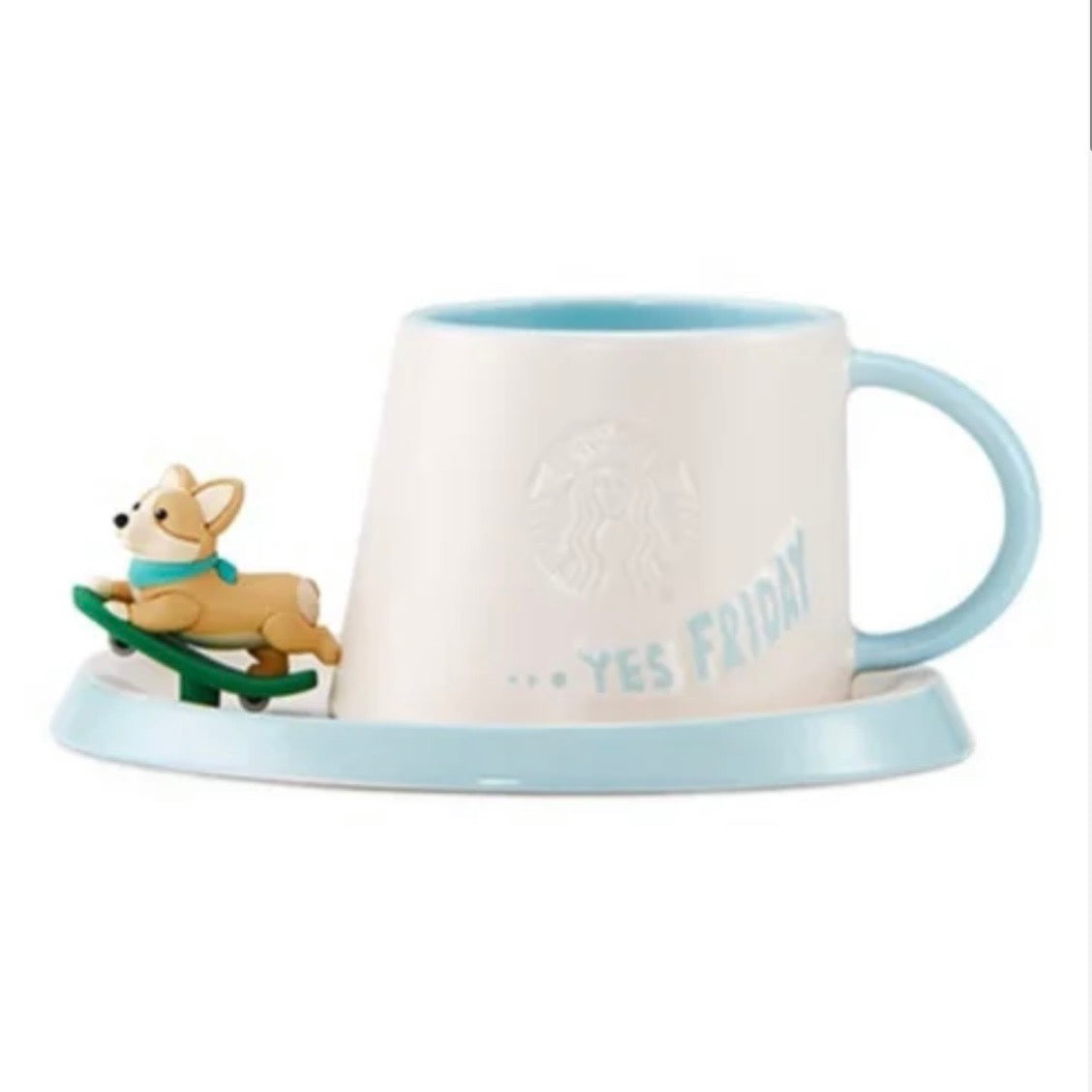 Starbucks China 2026 Paws Series 12oz Mug With Saucer Set