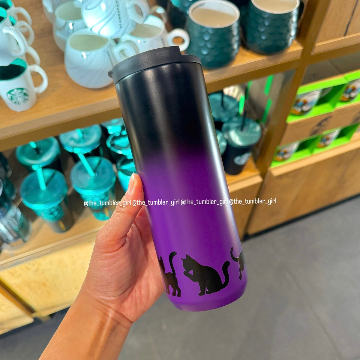 2026 Europe Exclusive Halloween Cat Stainless Steel Bottle (Ships Early November)