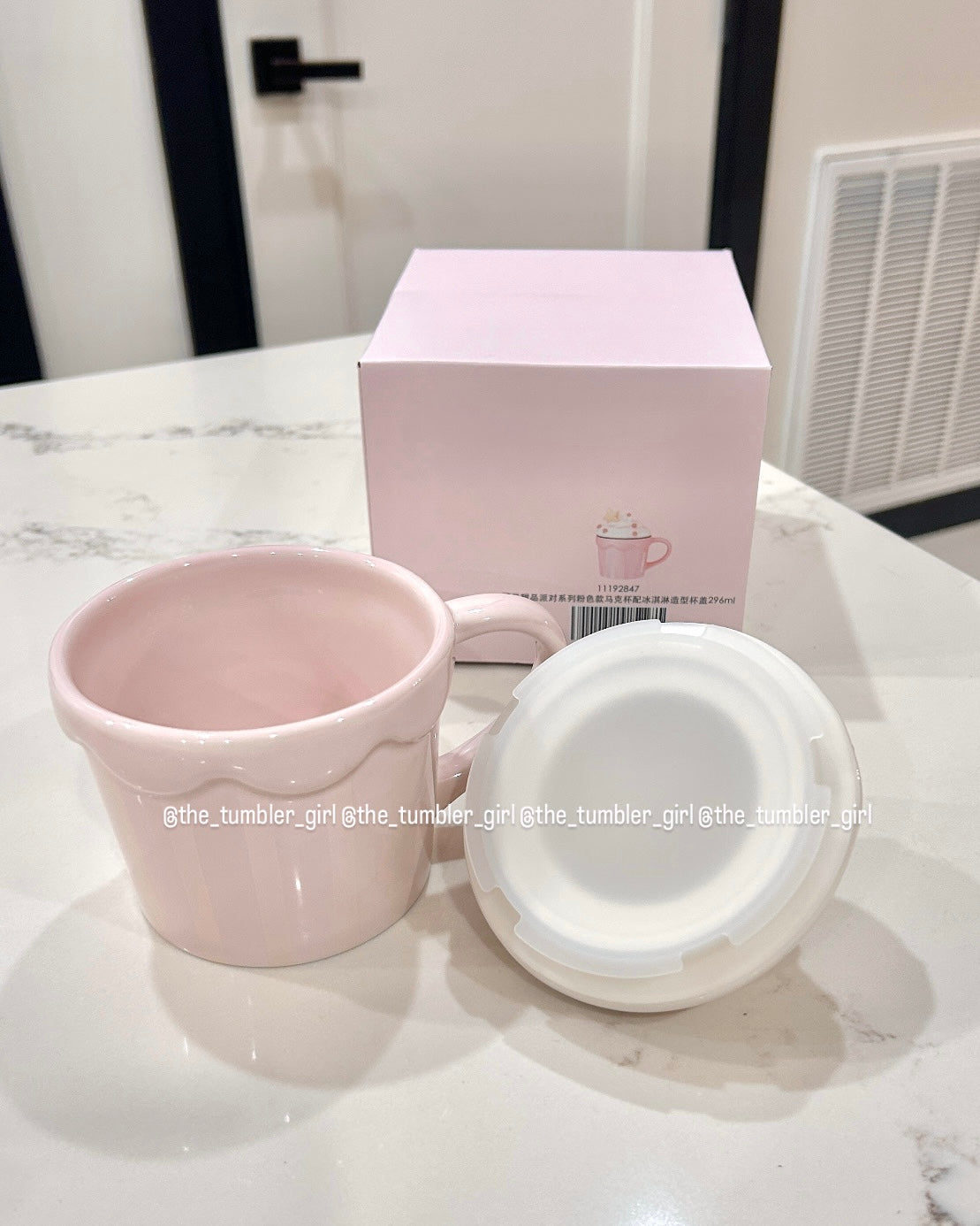 2026 China Exclusive Summer Dessert Series 10oz Ceramic Mug With Lid (READY TO SHIP)