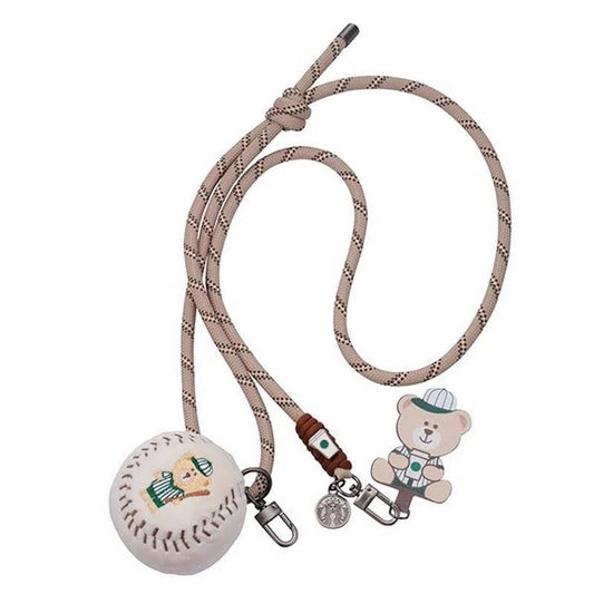 Starbucks Taiwan Baseball Series Phone Lanyard Keychain (ships late March)