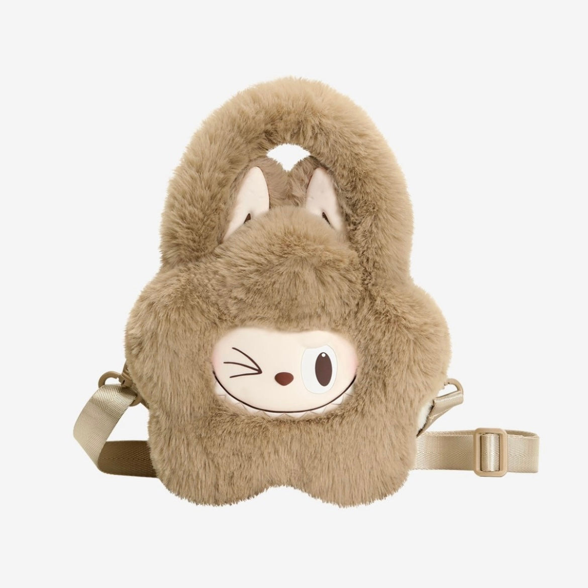 POP MART THE MONSTERS Classic Series Plush Flower Bag - Brown