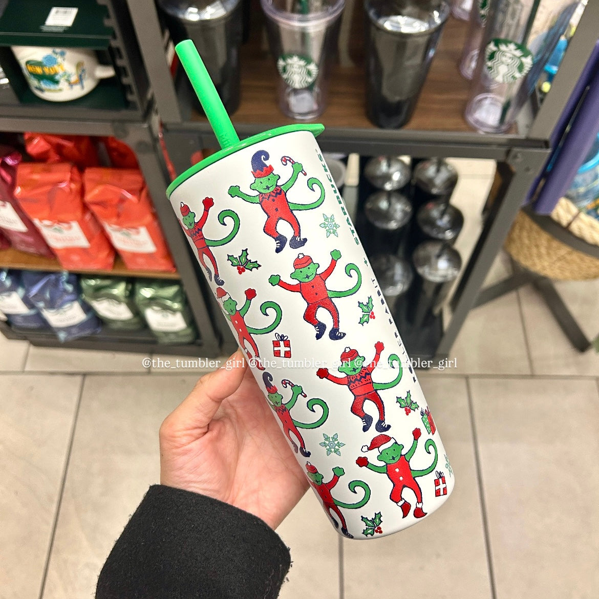 Starbucks Roller Rabbit Stainless Steel Tumbler 24oz (READY TO SHIP)