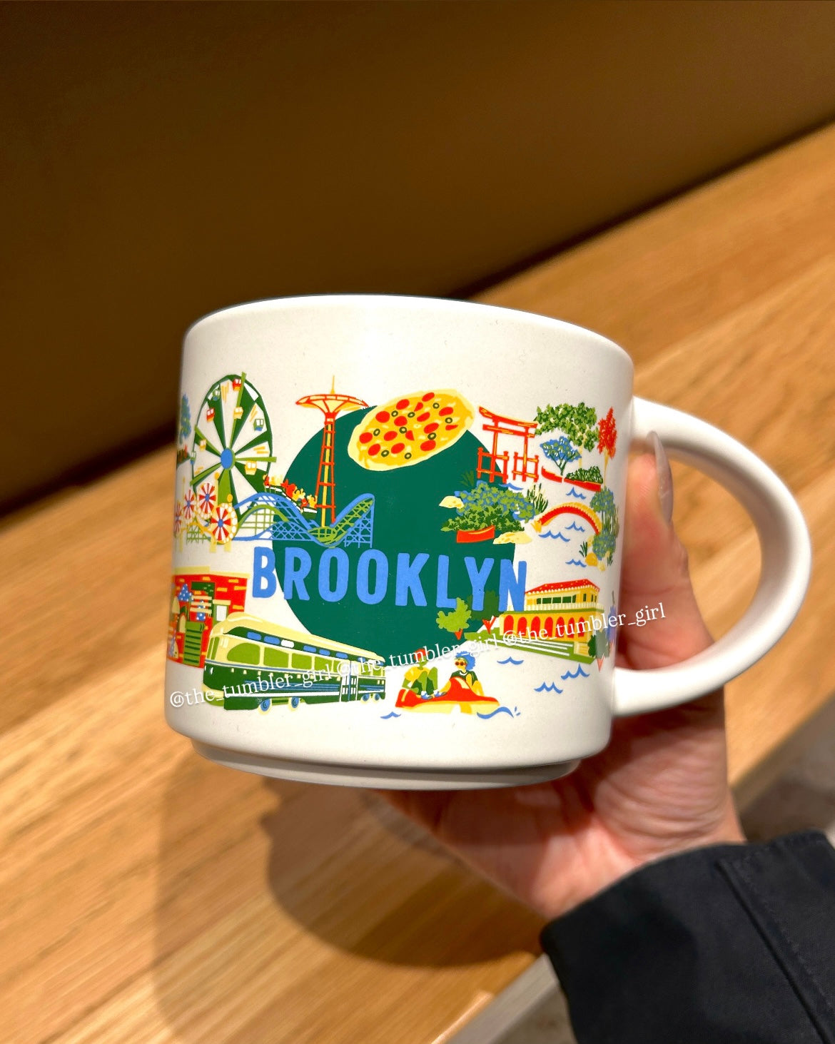 Starbucks New York City Brooklyn “Been There Series” Collection Ceramic Mug 14oz (READY TO SHIP)