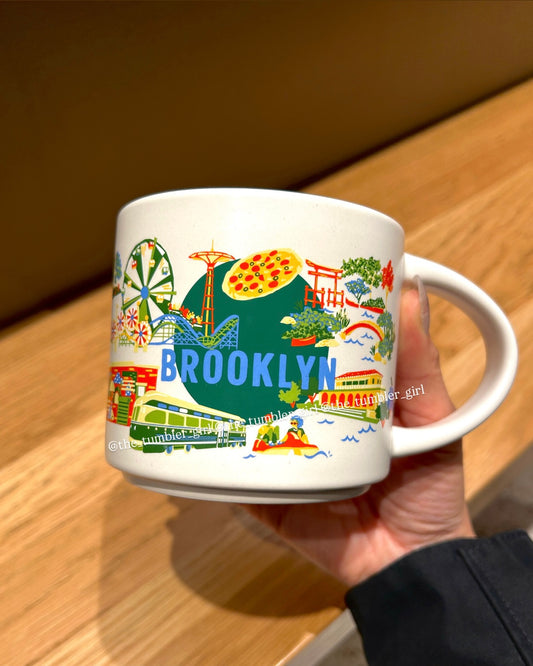 Starbucks New York City Brooklyn “Been There Series” Collection Ceramic Mug 14oz (READY TO SHIP)