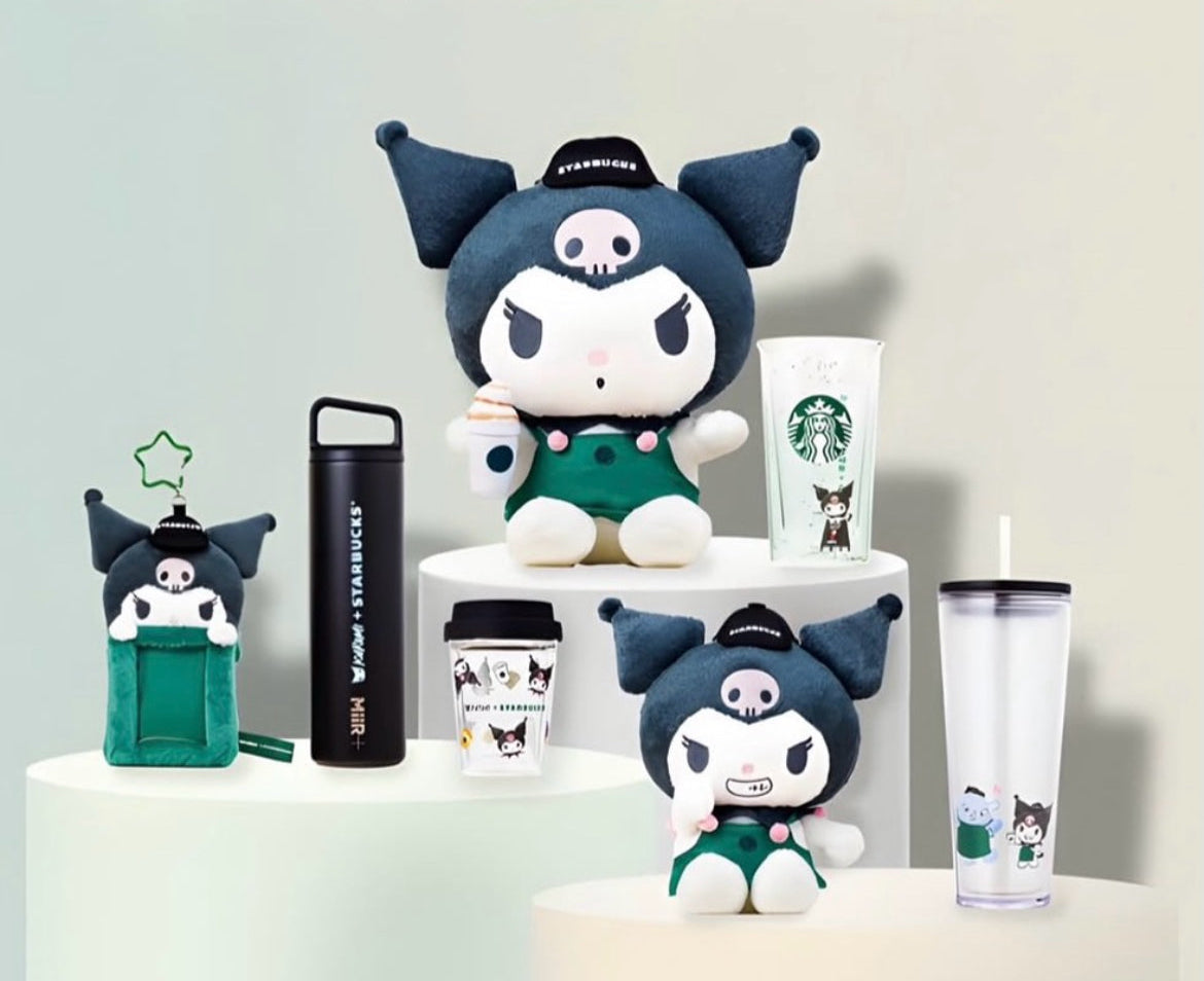 Starbucks Hong Kong x Kuromi 12oz Double-Wall Glass Cup (PRE-ORDER)