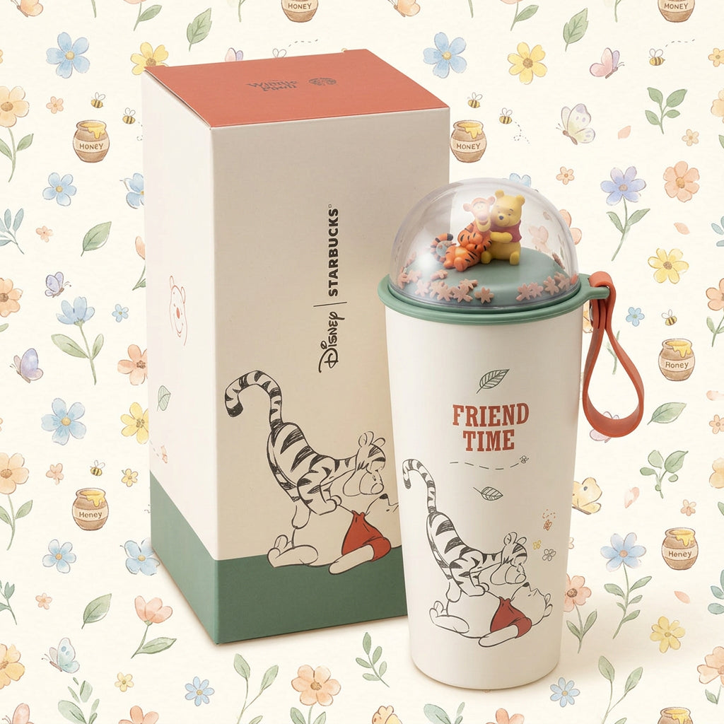 2026 Taiwan Release Winnie The Pooh Series 16oz Stainless Steel Dome Tumbler (Ships Early November)