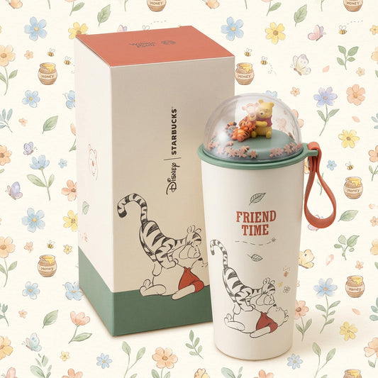 2026 Taiwan Release Winnie The Pooh Series 16oz Stainless Steel Dome Tumbler (Ships Early November)