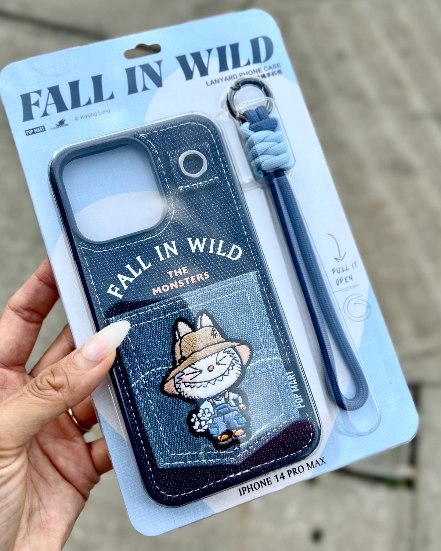 POP MART THE MONSTERS Fall in Wild Lanyard Phone Case – iPhone 14/15 Pro Max