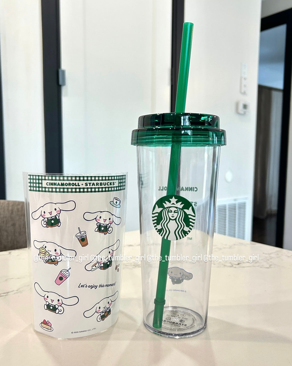 2026 Philippines Exclusive Cinnamoroll 30oz Trenta DIY Acrylic Cold Cup (READY TO SHIP)
