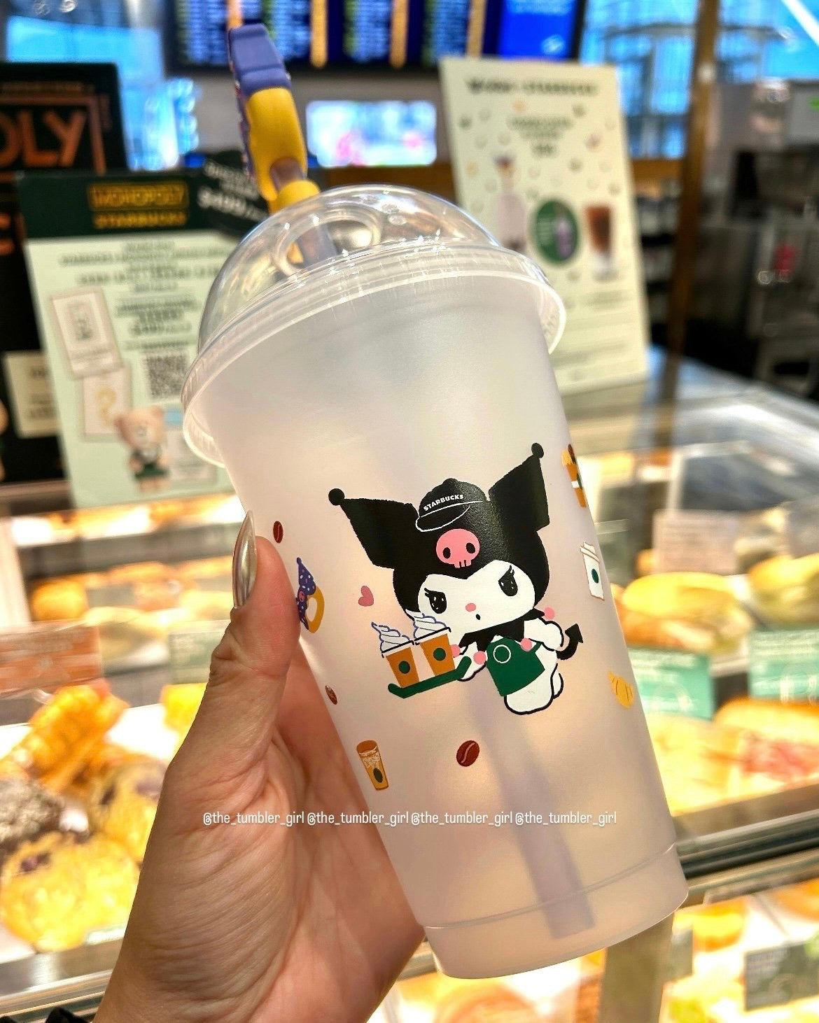 2025 Hong Kong Exclusive Kuromi 24oz Color-Changing Reusable Cold Cup (READY TO SHIP)