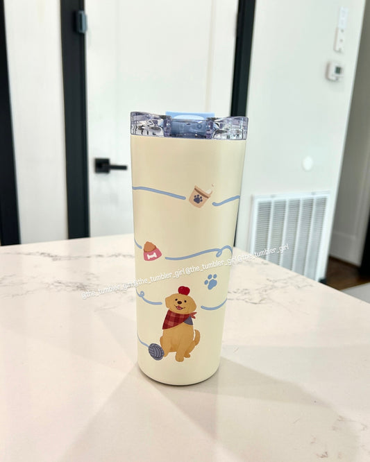 2026 China Exclusive Paw Series 23oz Corgi Stainless Steel Tumbler (READY TO SHIP)