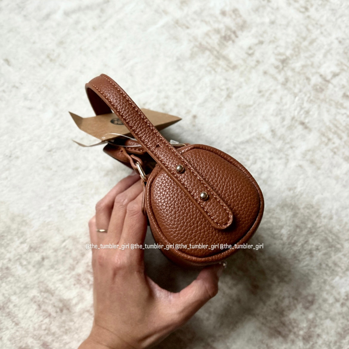 Starbucks Taiwan Mini Siren Brown Duffle Bag (READY TO SHIP)
